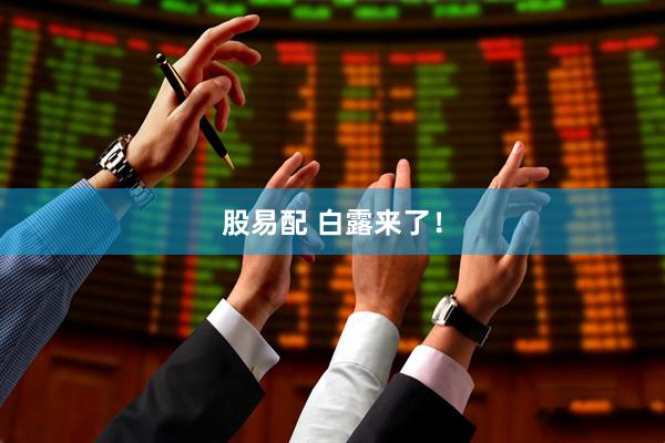 股易配 白露来了！