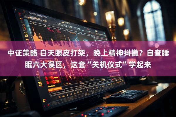 中证策略 白天眼皮打架,晚上精神抖擞?自查睡眠六大误区,这套“关机仪式”学起来